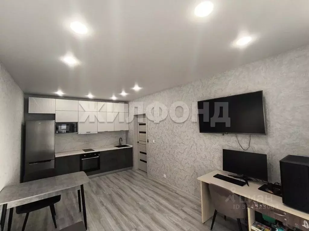 1-к кв. Новосибирская область, Обь Геодезическая ул., 6Вк3 (40.0 м) - Фото 1