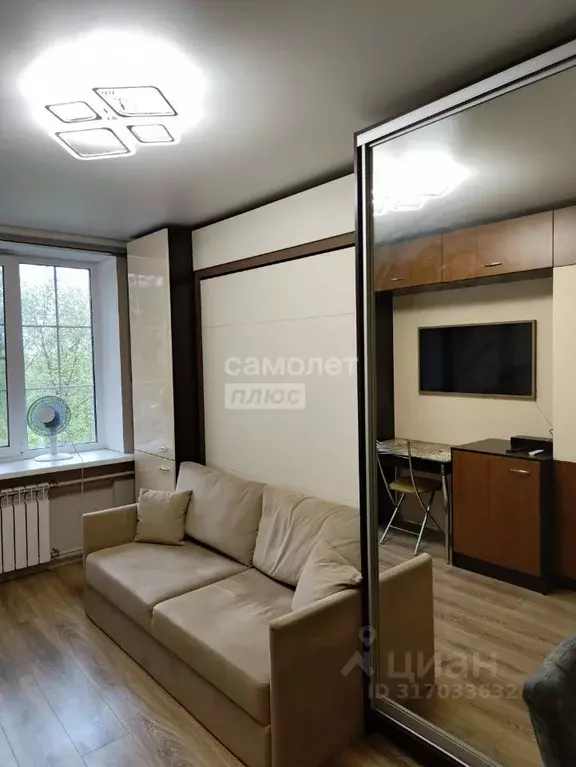 Студия Москва Минусинская ул., 11 (16.0 м) - Фото 1