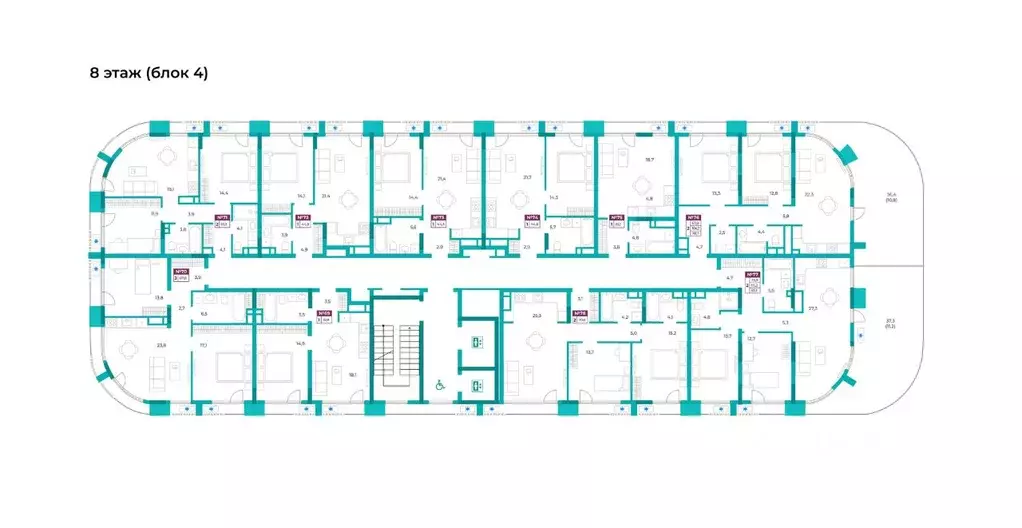 2-к кв. Крым, Симферополь ул. Воровского, 24 (70.6 м) - Фото 1