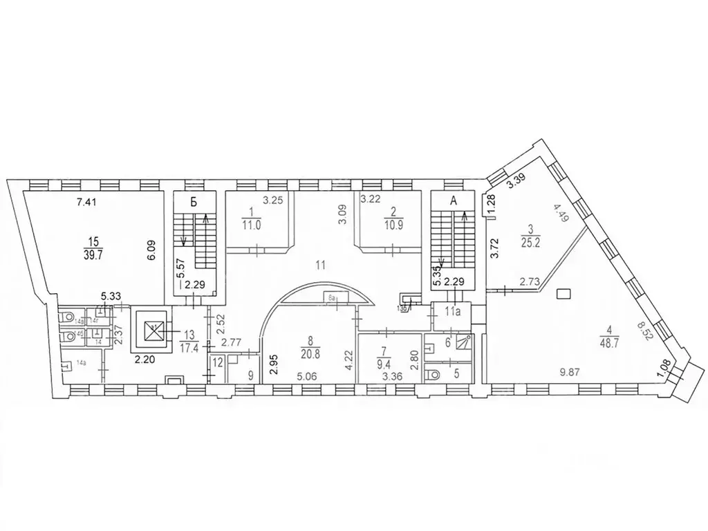Офис в Москва ул. Большая Якиманка, 21 (187 м) - Фото 2