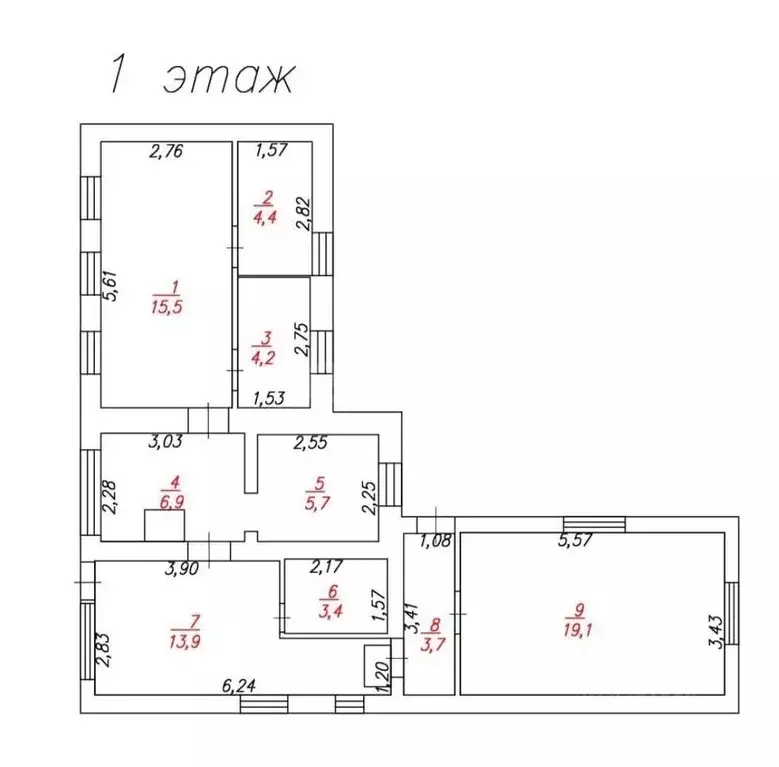 Дом в Тульская область, Щекино Союзная ул., 7 (93 м) - Фото 2