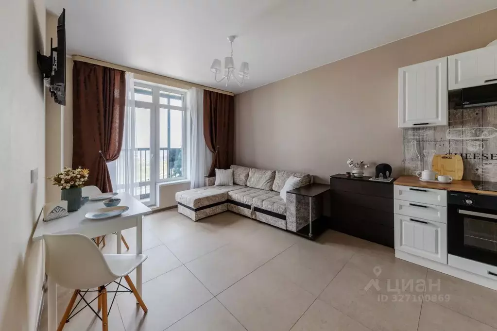 1-к кв. Санкт-Петербург ул. Вадима Шефнера, 4 (45.0 м) - Фото 2