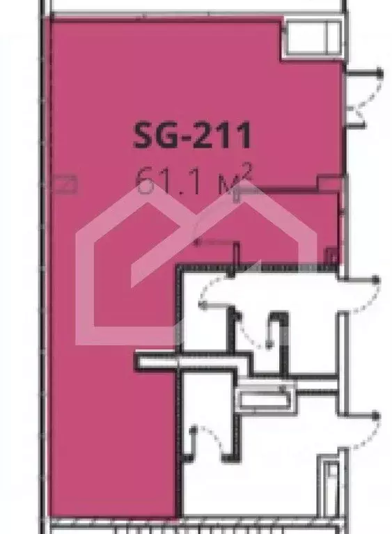 Помещение свободного назначения в Москва Дмитровский проезд, вл1Г (61 ... - Фото 2