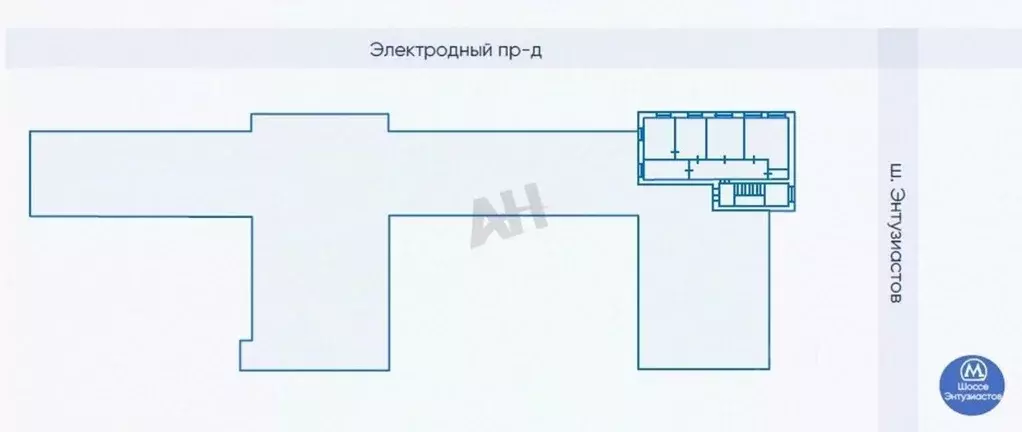 Офис в Москва Электродный проезд, 16 (113 м) - Фото 1