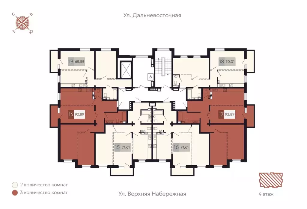 3-к кв. Иркутская область, Иркутск наб. Верхняя (92.89 м) - Фото 1