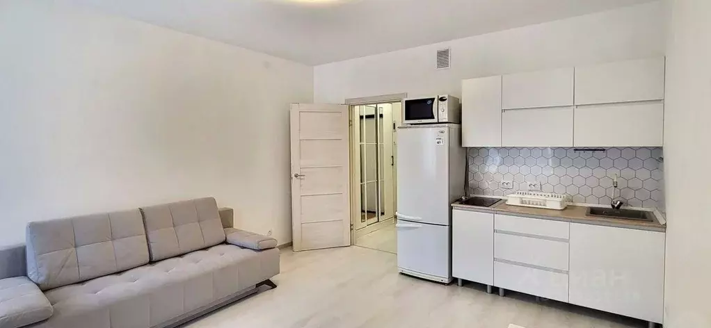 Студия Санкт-Петербург просп. Буденного, 23к1 (27.0 м) - Фото 2