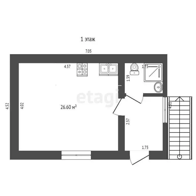 Дом в Севастополь, СТ Источник (96 м) - Фото 1