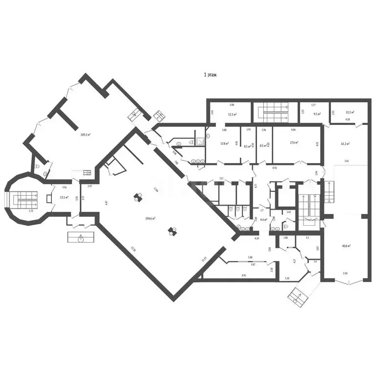 Офис (170 м) - Фото 1