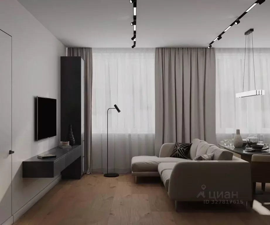 2-к кв. Татарстан, Казань ул. Алексея Козина, 9 (57.0 м) - Фото 1