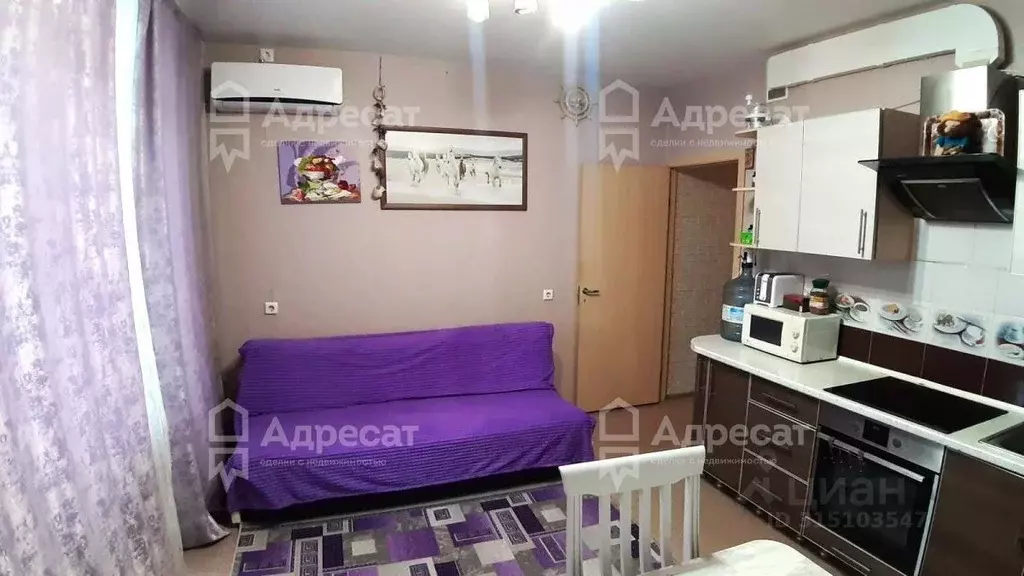 2-к кв. Волгоградская область, Волгоград ул. Маршала Воронова, 14 ... - Фото 1