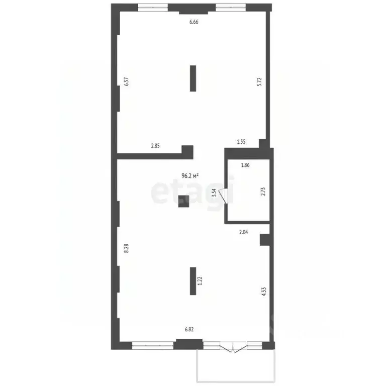 Помещение свободного назначения в Тюменская область, Тюмень ... - Фото 2