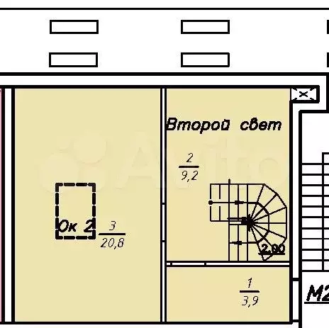 3-к. квартира, 76,4 м, 5/6 эт. - Фото 1