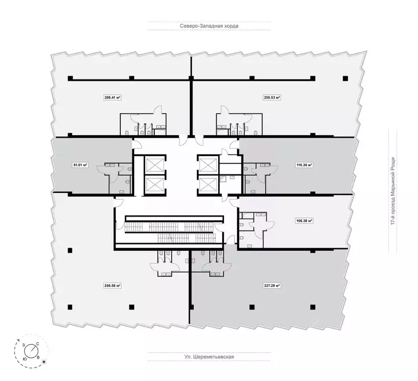 Офис в Москва проезд 17-й Марьиной рощи, 6 (257 м) - Фото 2