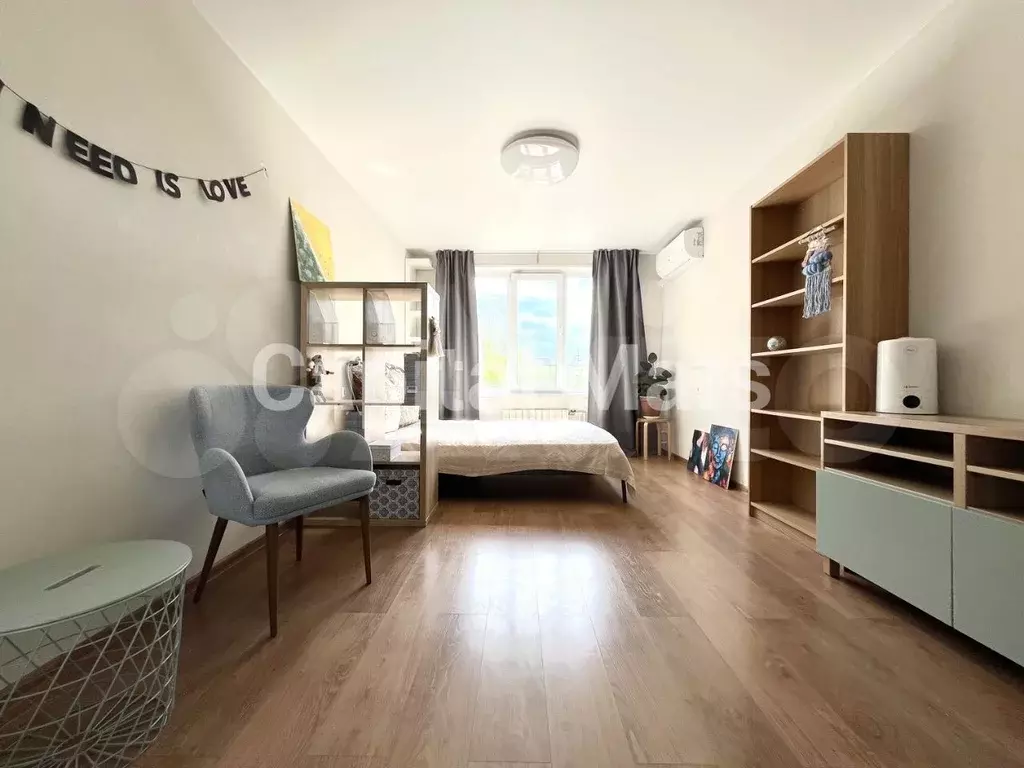 1-к. квартира, 33 м, 4/9 эт. - Фото 0