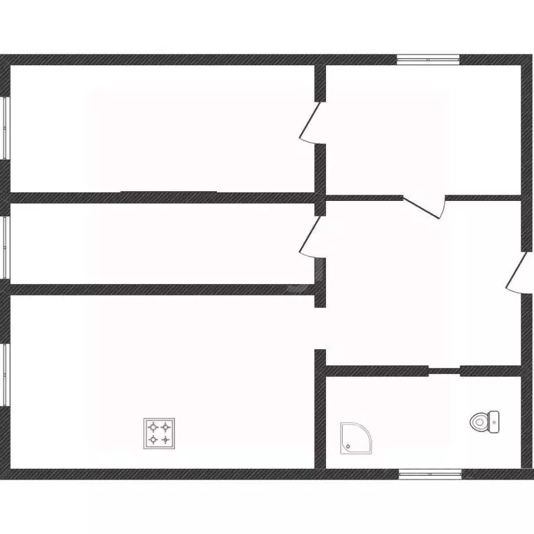 3-к кв. Смоленская область, Рудня ул. Мелиораторов, 31 (53.8 м) - Фото 0
