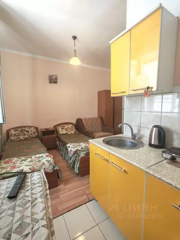Студия Краснодарский край, Анапа Черноморская ул., 17 (16.0 м) - Фото 1