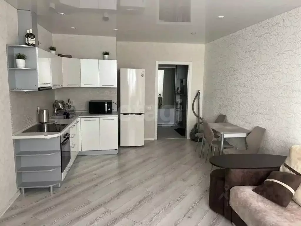 Студия Тюменская область, Тюмень ул. Дмитрия Менделеева, 2 (30.9 м) - Фото 2