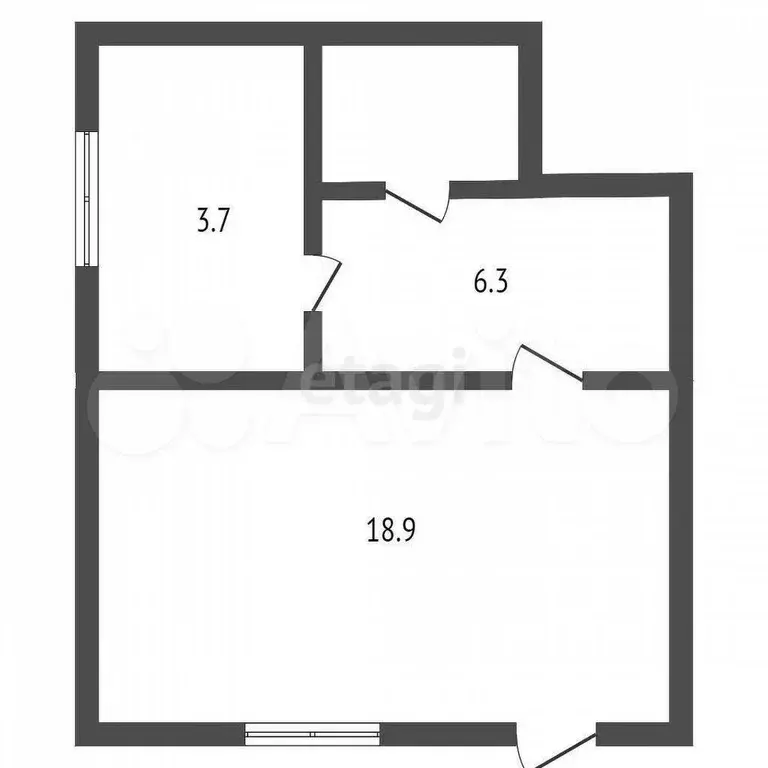 Продам помещение свободного назначения, 35.5 м - Фото 1