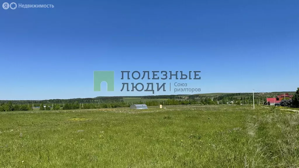 Участок в село Юськи, Западная улица (35 м) - Фото 0