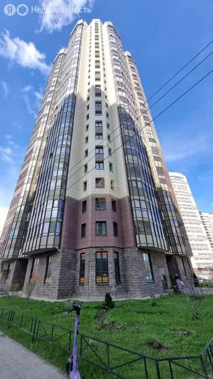 Квартира-студия: посёлок Парголово, Заречная улица, 11к2 (28.6 м) - Фото 0