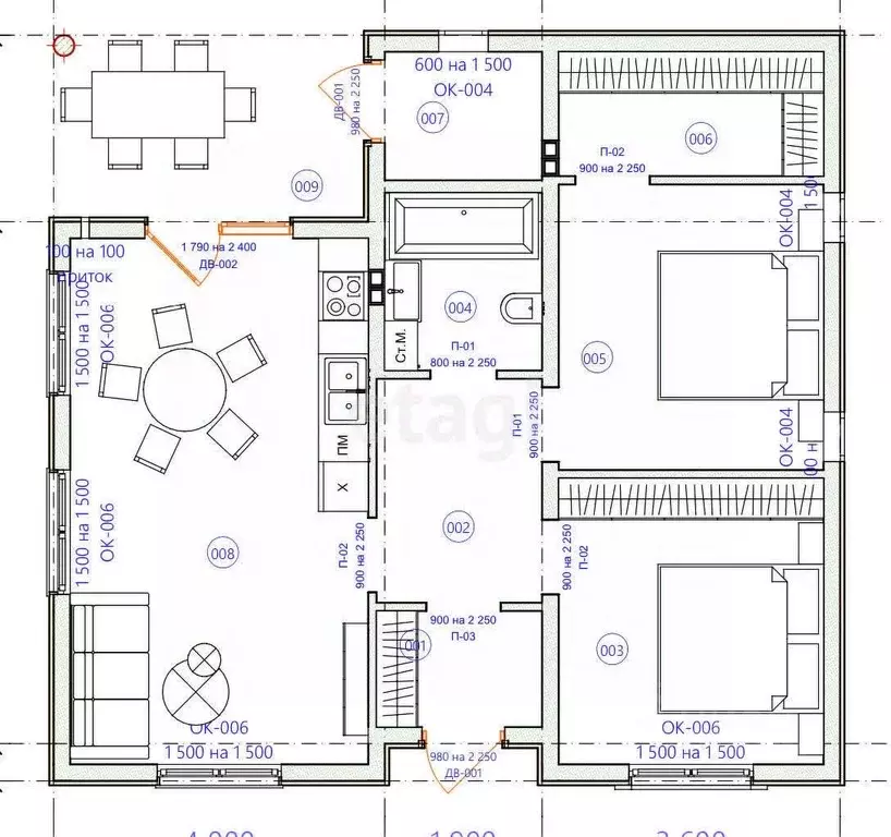 Дом в Калининградская область, Багратионовский муниципальный округ, ... - Фото 2