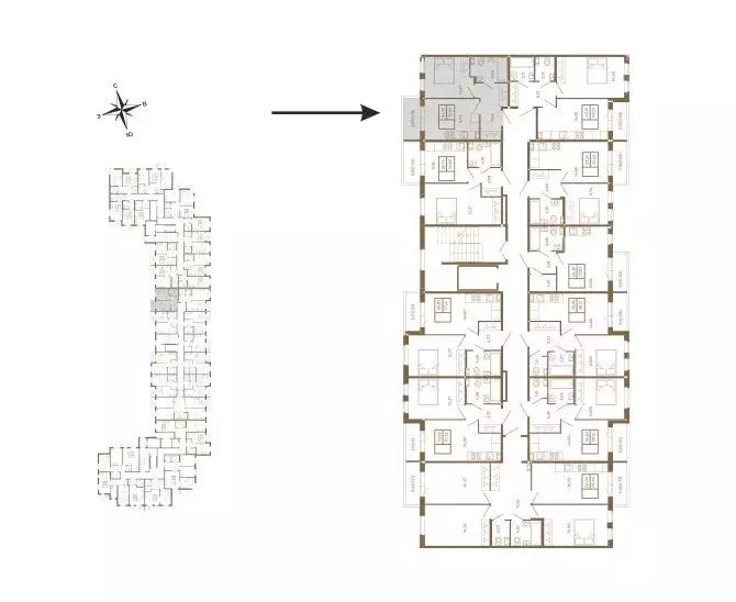 1-комнатная квартира: Сертолово, Златоглавая улица, 2к2 (35.97 м) - Фото 1
