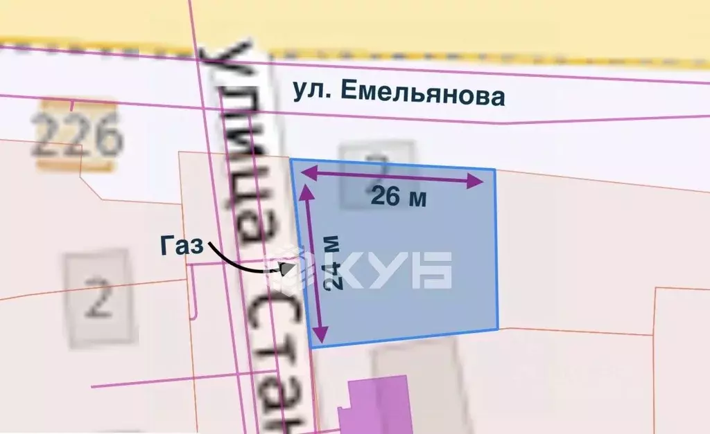 Участок в Калининградская область, Калининград ул. Станиславского, 5 ... - Фото 2