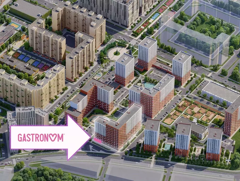 Торговая площадь в Московская область, Мытищи 17А мкр, Новое ... - Фото 1