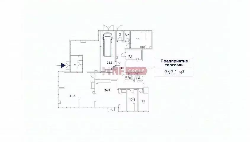 Торговая площадь в Москва Миклухо-Маклая ул., вл23 (262 м) - Фото 2