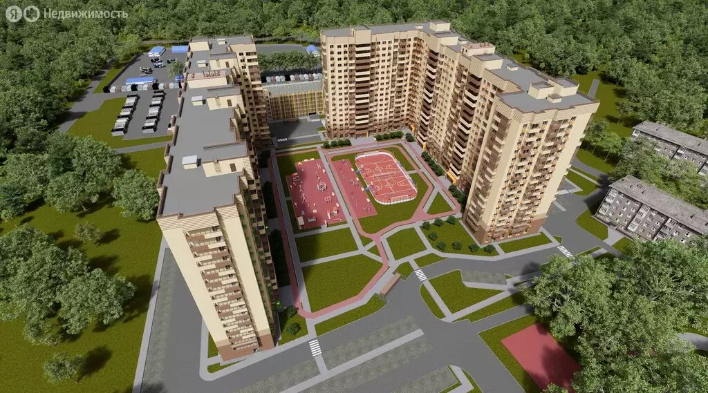 2-комнатная квартира: Дмитров, ЖК Большевик (61.12 м) - Фото 1
