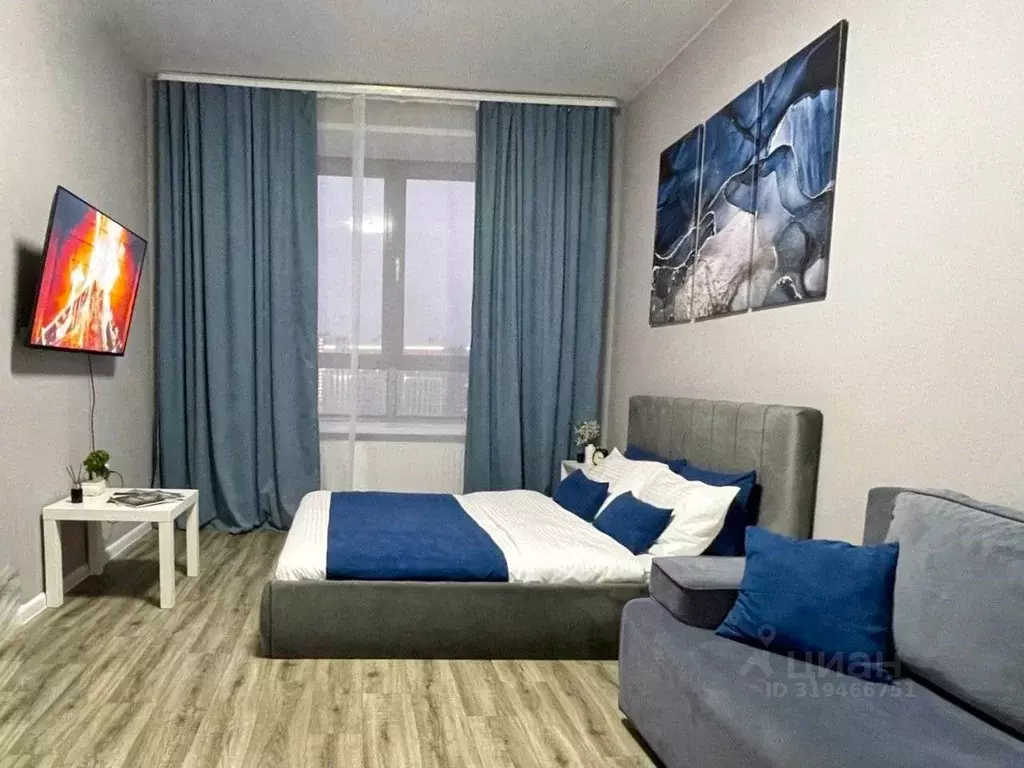 1-к кв. Башкортостан, Уфа ул. Энтузиастов, 13 (40.0 м) - Фото 1