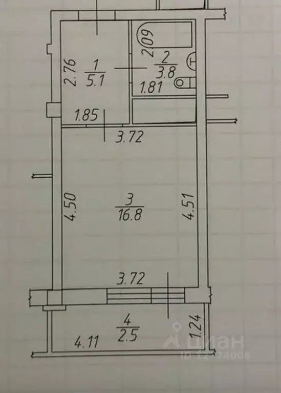 Студия Татарстан, Набережные Челны просп. Раиса Беляева, 46 (28.2 м) - Фото 2