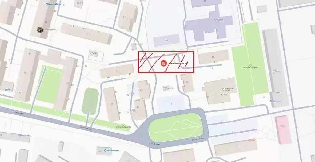 Участок в Воронежская область, Воронеж ул. Чебышева, 4А (23.4 сот.) - Фото 2