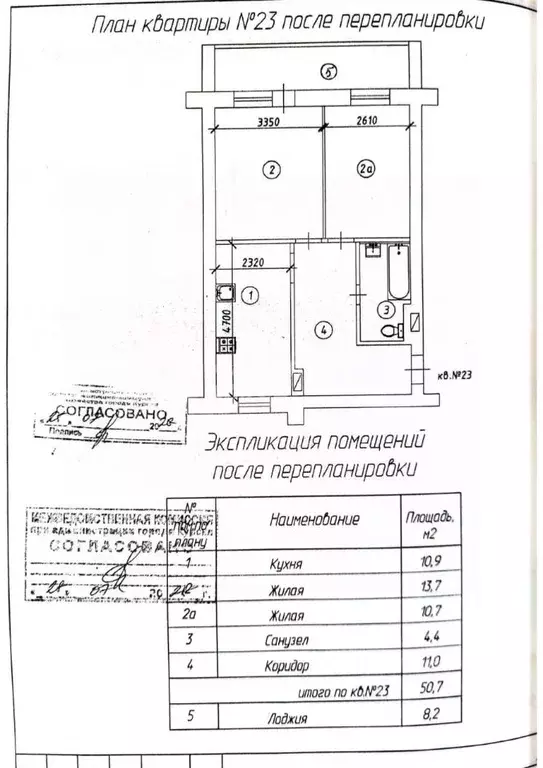 2-к кв. Курская область, Курск Пески мкр, ул. 3-я Песковская, 44 (50.7 ... - Фото 2