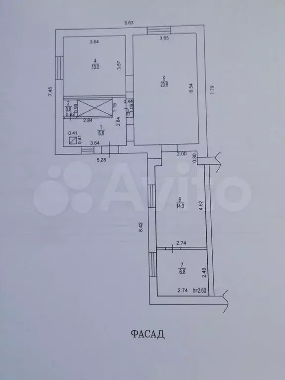 Дом 66 м на участке 10 сот. - Фото 0