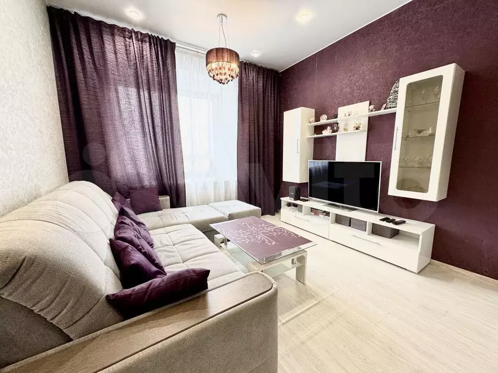 Квартира-студия, 40 м, 21/23 эт. - Фото 1