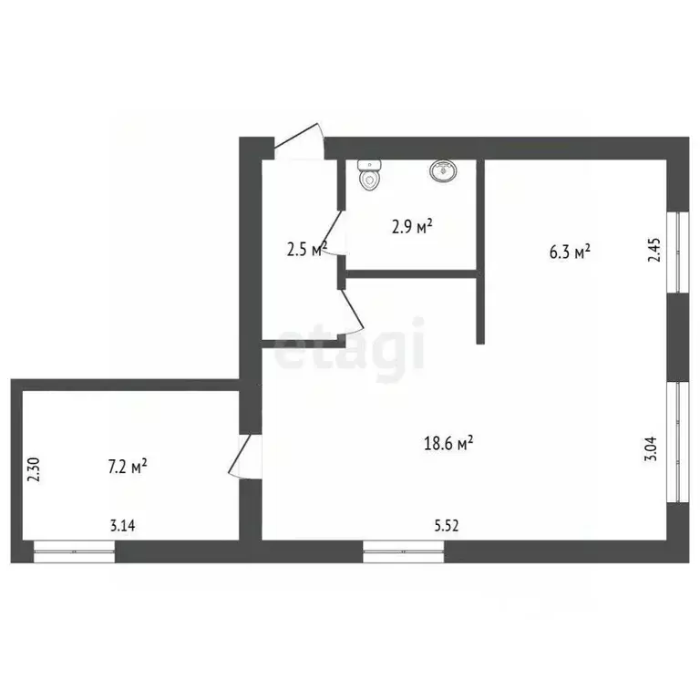 Офис в Челябинская область, Миасс ул. Ферсмана, 6 (37 м) - Фото 1