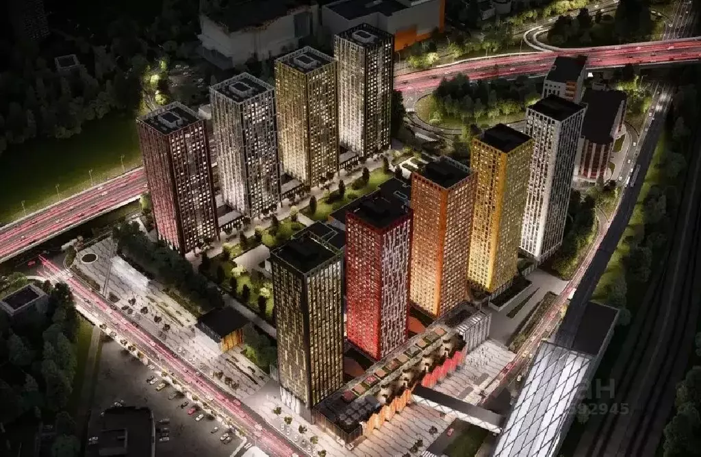 3-к кв. Московская область, Красногорск Павшино мкр, Тетрис жилой ... - Фото 0