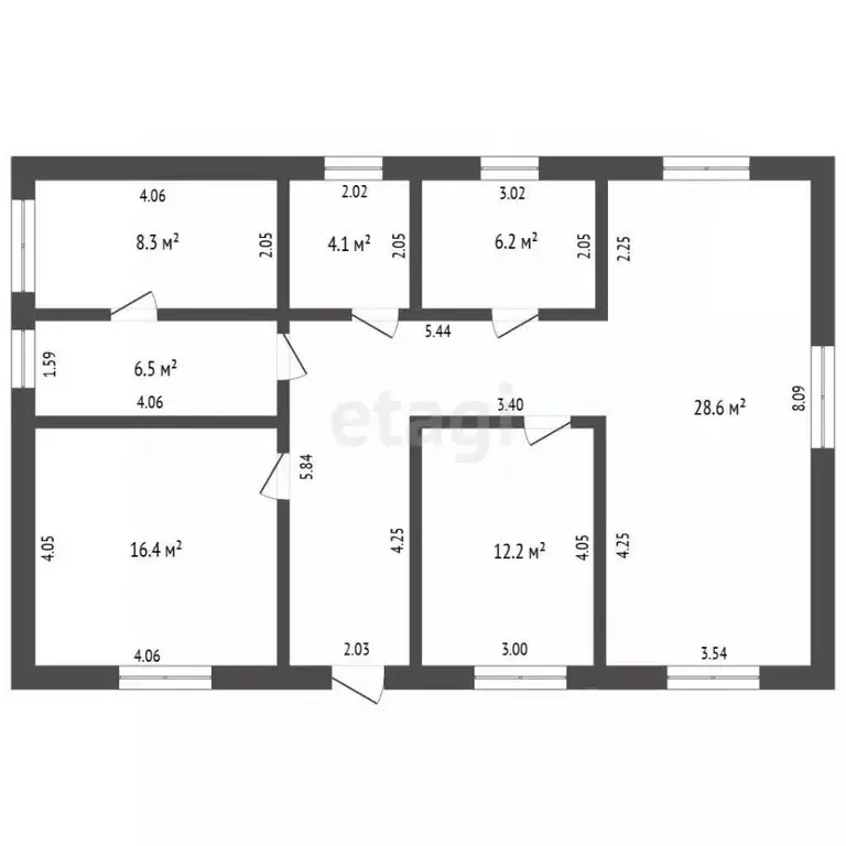 Дом в Мордовия, с. Лямбирь ул. Гагарина, 67 (100 м) - Фото 1