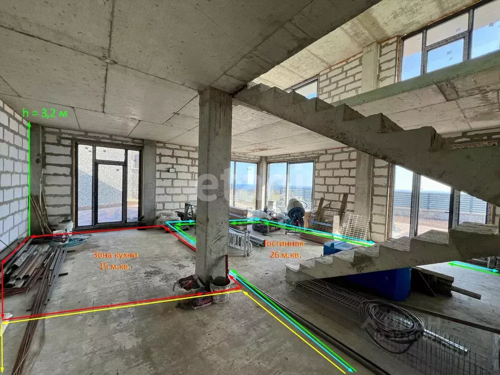 Дом в Крым, Ялта муниципальный округ, Отрадное пгт ул. Мориса Тореза, ... - Фото 1