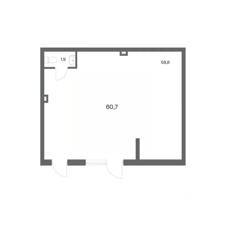 Помещение свободного назначения в Калининградская область, Калининград ... - Фото 2