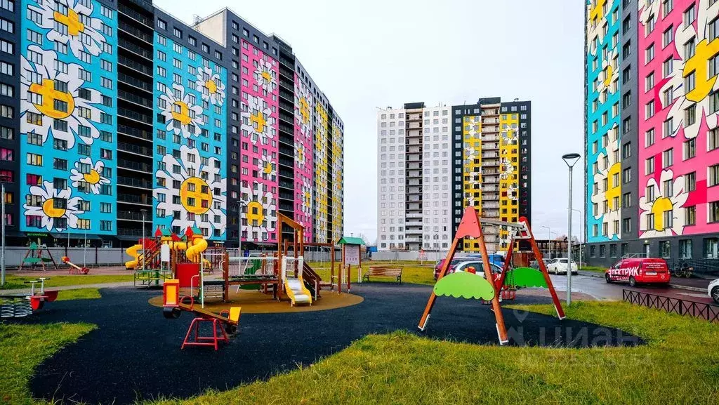 Студия Ленинградская область, Мурино Всеволожский район, Ромашки жилой ... - Фото 2