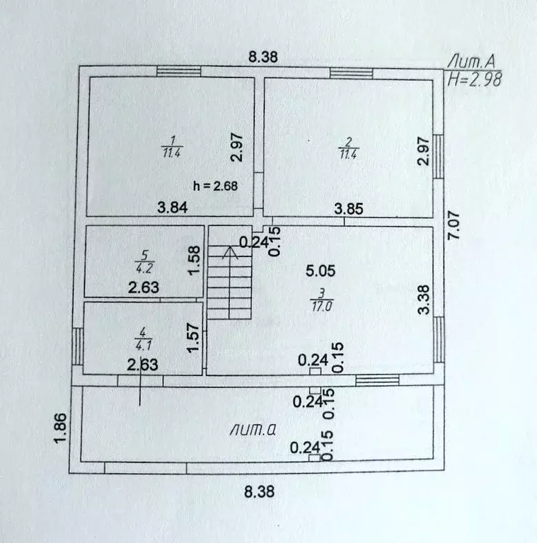 Дом в Татарстан, Казань Брикетный жилмассив, ул. 11-я Кадышевская (100 ... - Фото 2