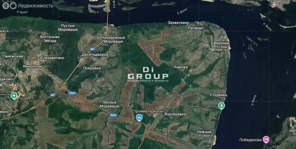 Участок в Верхнеуслонский район, Набережно-Морквашское сельское ... - Фото 1