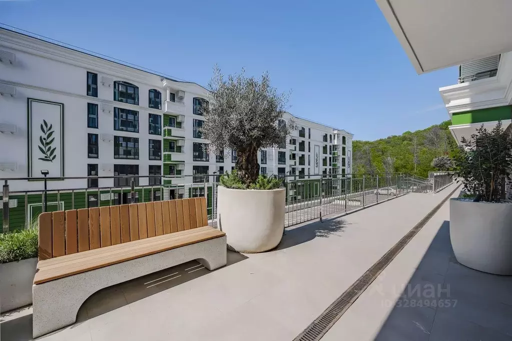 Студия Краснодарский край, Сочи ул. Ленина, 290/8к4 (26.0 м) - Фото 2