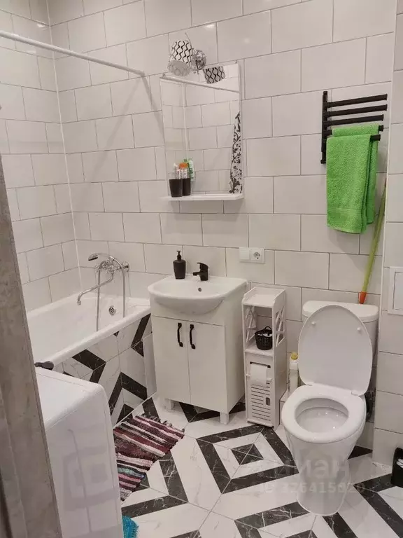 1-к кв. Калининградская область, Калининград Батальная ул., 100 (35.0 ... - Фото 2