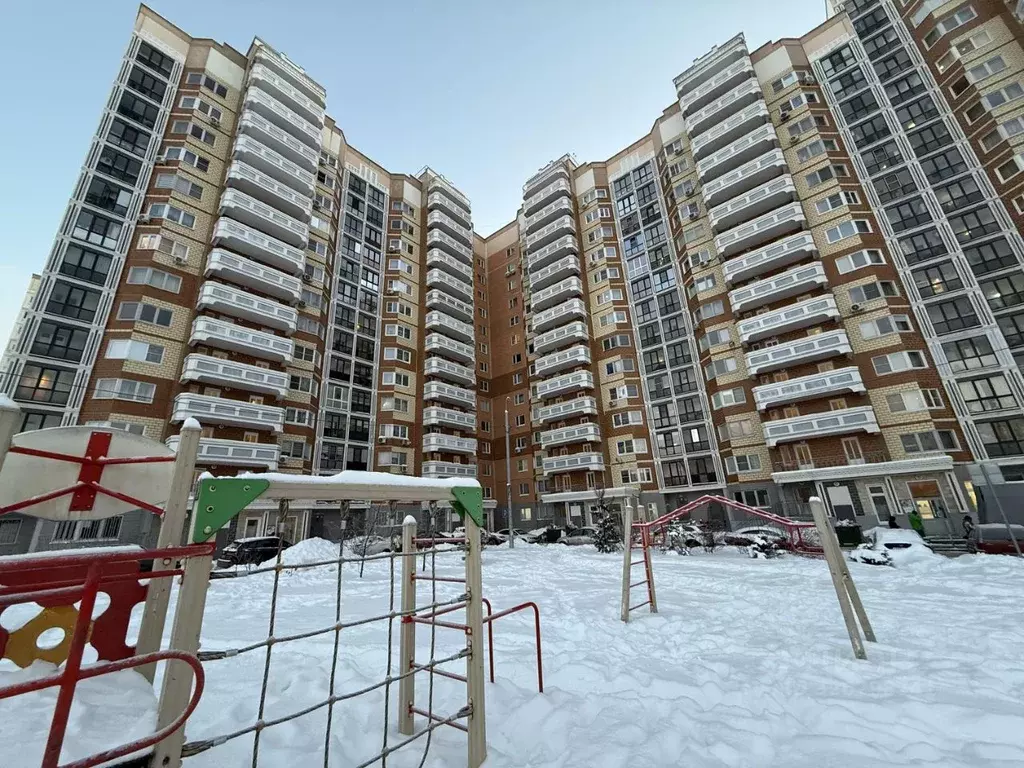 1-к кв. Московская область, Домодедово Южный мкр, ул. Курыжова, 30к1 ... - Фото 1