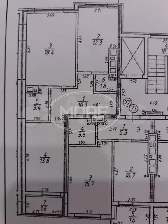 2-к. квартира, 62 м, 2/8 эт. - Фото 1