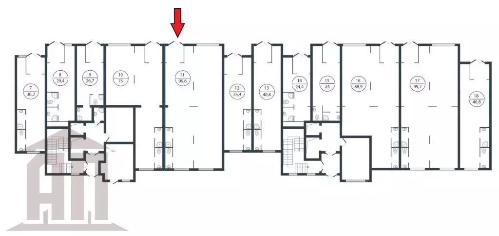 Торговая площадь в Тверская область, Тверь ул. Левитана, 76 (100 м) - Фото 1