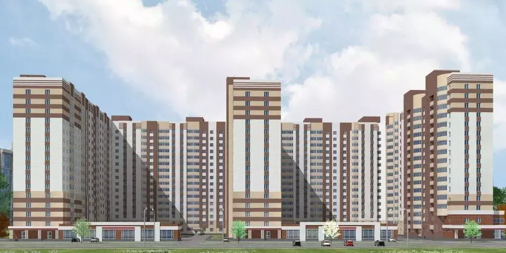 2-к кв. Тамбовская область, Тамбов ул. Чичерина, 7/1к3 (64.6 м) - Фото 1